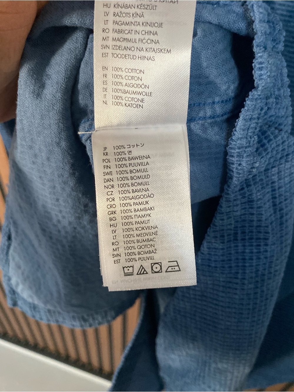 Brixton Porter waffle corduroy overshirt L - Picture 6 of 7